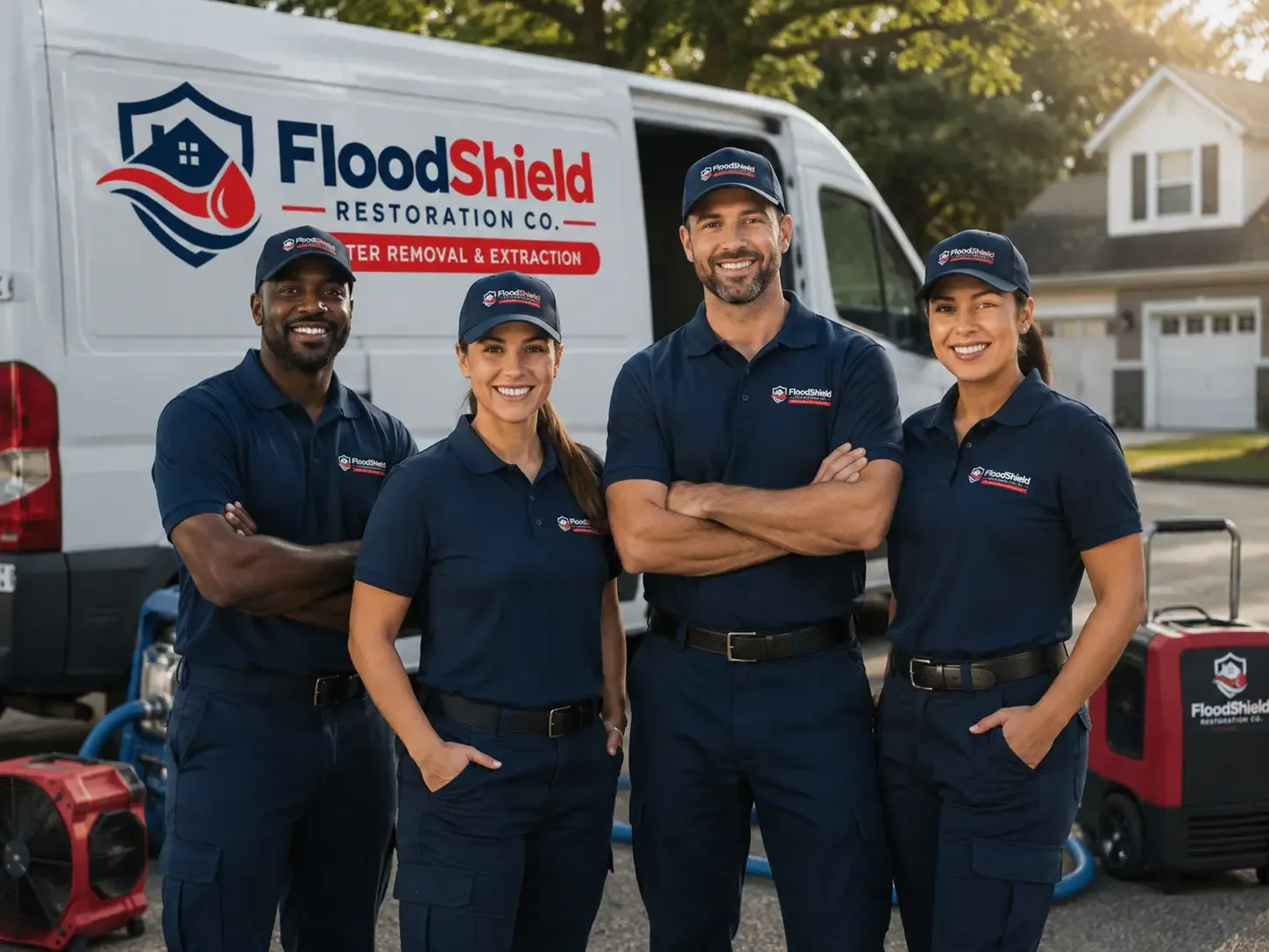 Flood Damage Restoration company in Skippers, VA